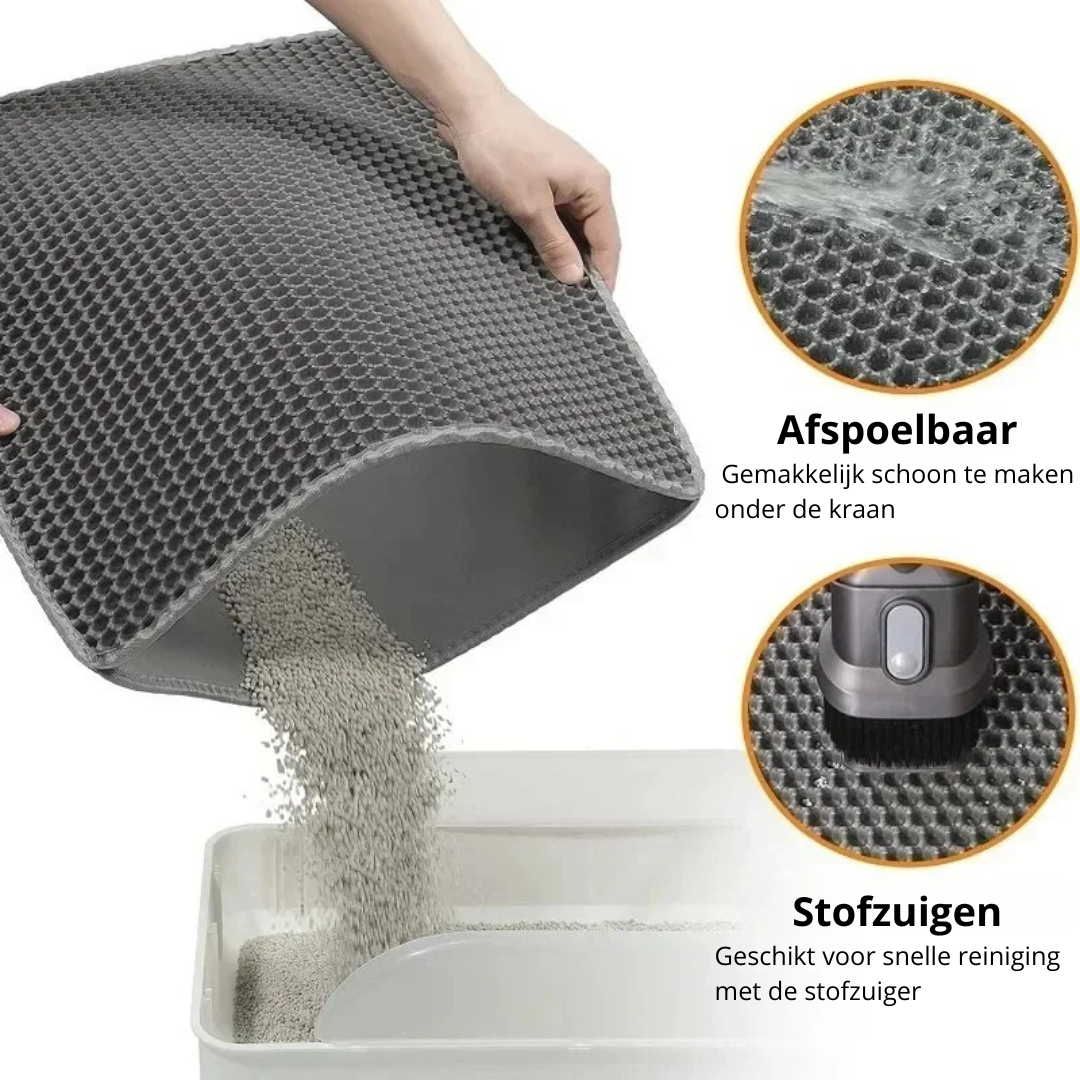 Dubbellaagse Waterdicht Kattenbakmatje