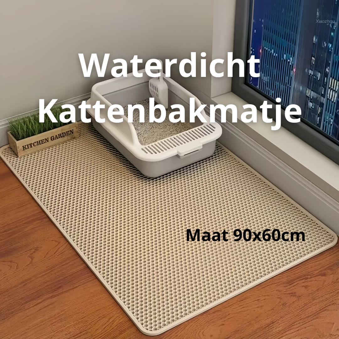 Dubbellaagse Waterdicht Kattenbakmatje