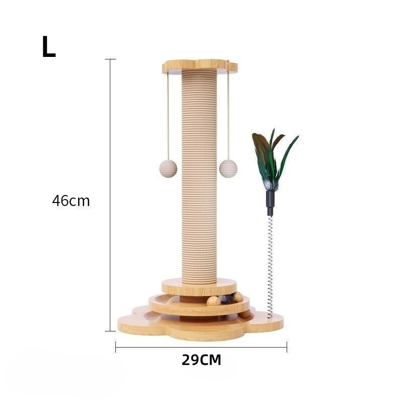 Houten Katten Speelstation