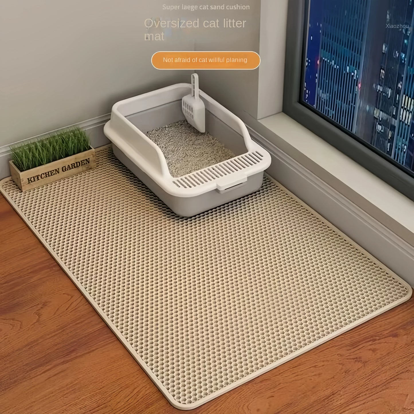 Dubbellaagse Waterdicht Kattenbakmatje